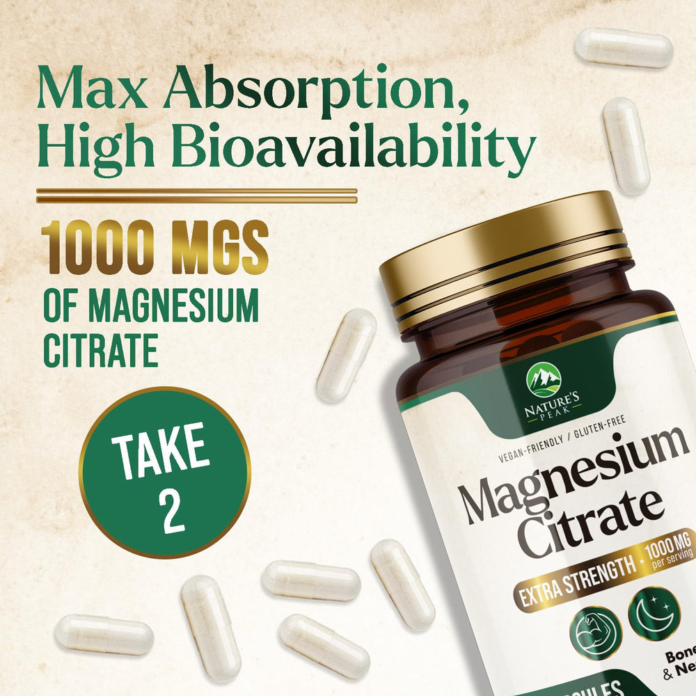 Made in USA manufacturing of Magnesium Citrate 1000mg