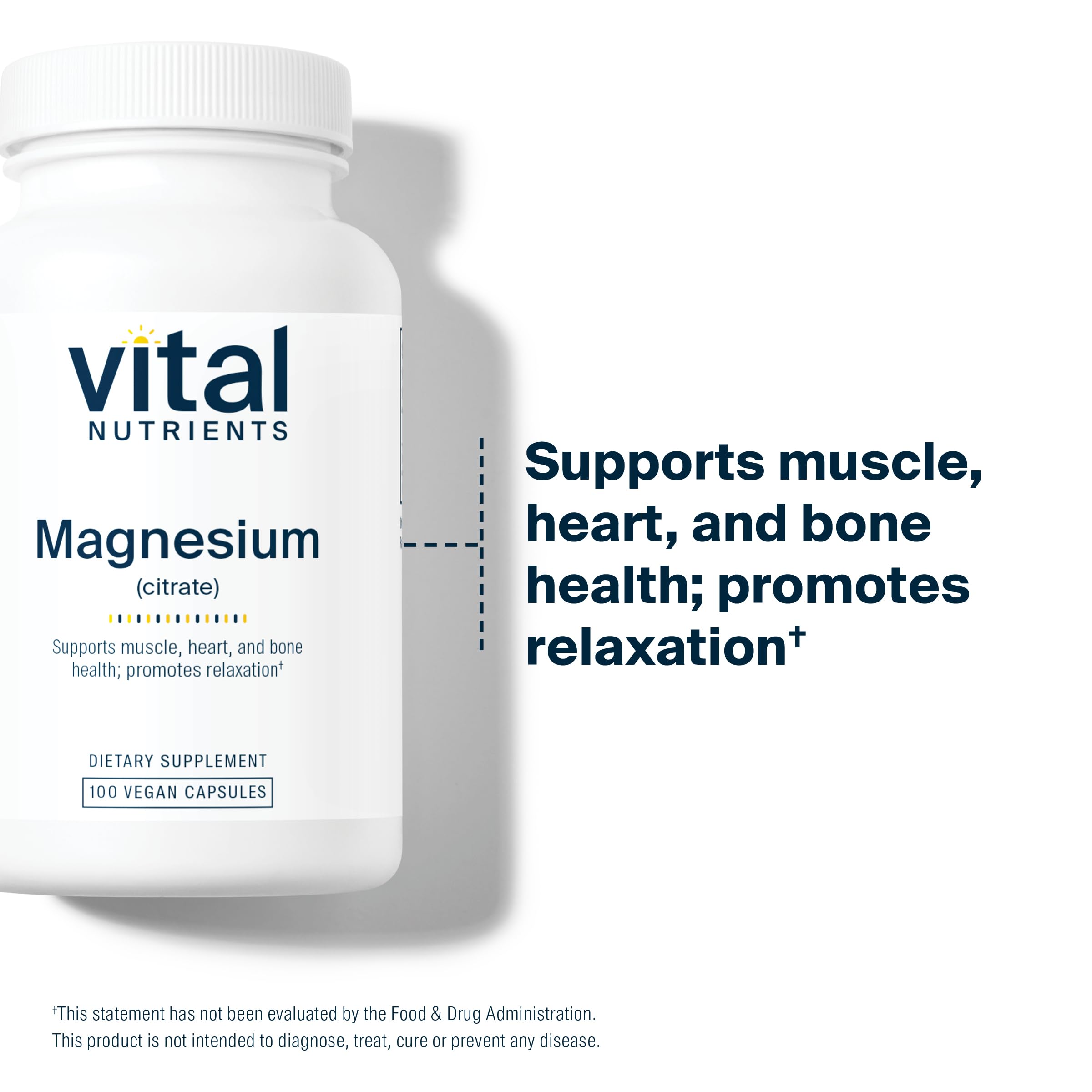 Magnesium citrate 150mg packaging and bottle