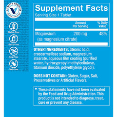 Supplement bottle with dosage information