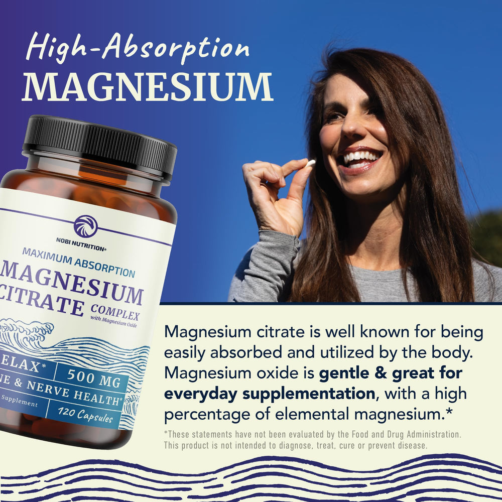 Magnesium Citrate 500 mg capsules