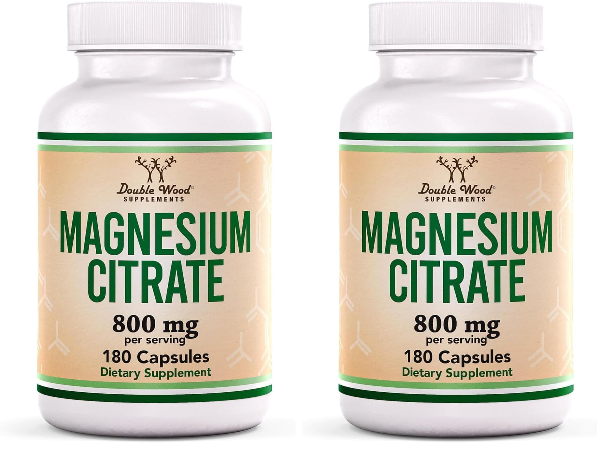 Two Magnesium Citrate bottles (pack of 2) - hero image