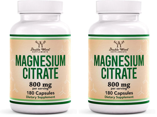 Two Magnesium Citrate bottles (pack of 2) - hero image