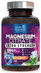 Bottle of Magnesium Citrate Capsules 1000mg