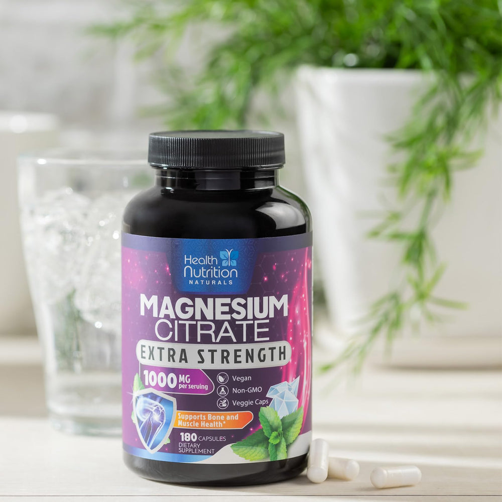 Serving size and dosage information for Magnesium Citrate Capsules
