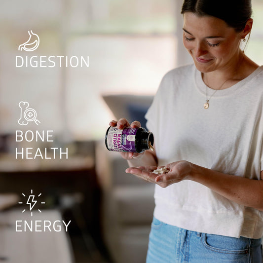 Absorption-focused Magnesium Citrate capsules banner