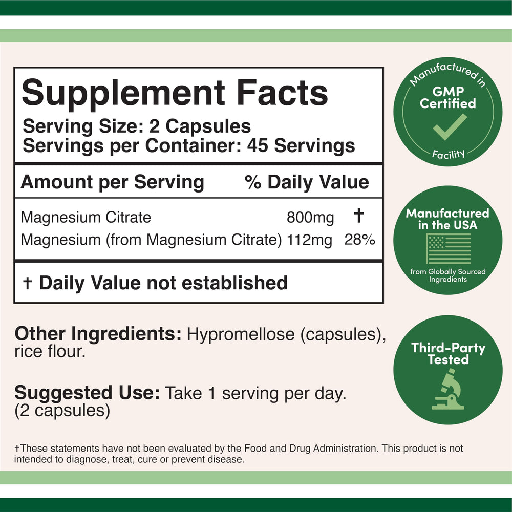 Digestive support image for magnesium citrate