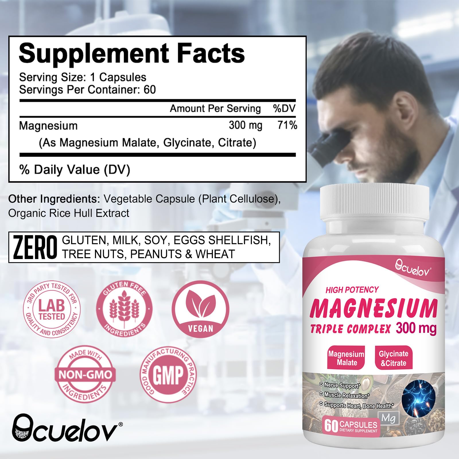 Illustration of Magnesium Citrate form