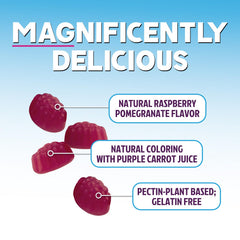 cGMP-certified manufacturing and third-party testing label on gummies