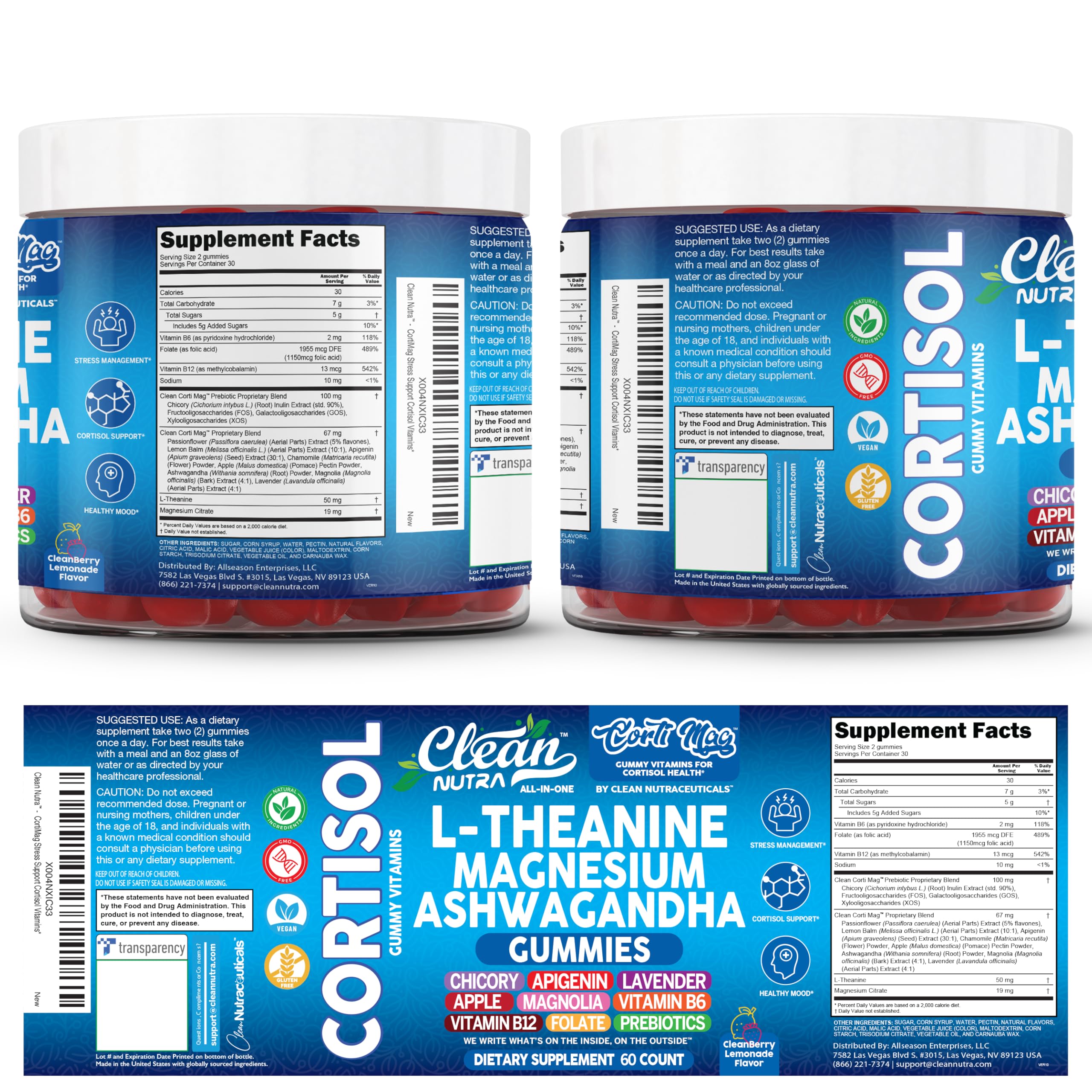 Magnesium citrate gummies highlighting relaxation benefits