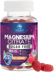 Box of 60 sugar-free magnesium citrate gummies