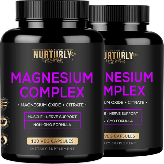 Magnesium citrate and oxide 500mg capsules
