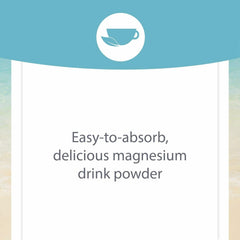 Magnesium citrate powder dissolving in warm water