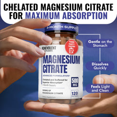 Sleep support product image with magnesium citrate