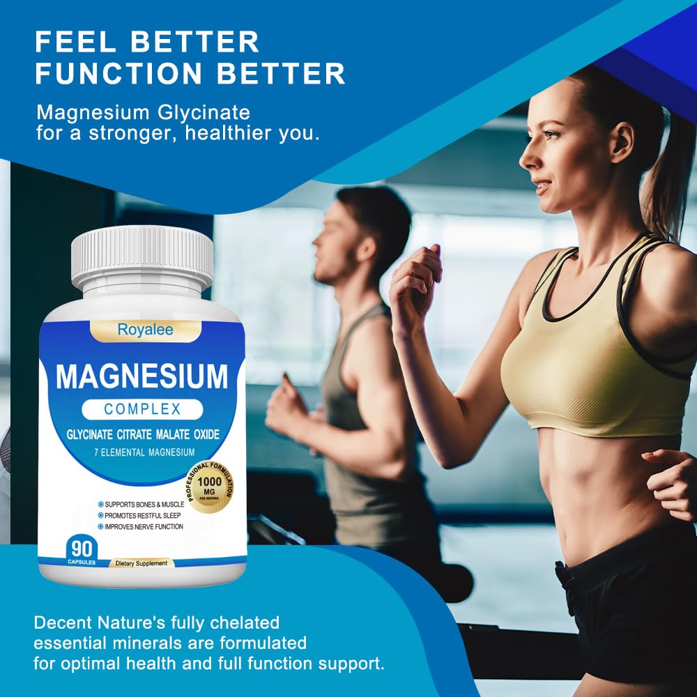 90-count bottle packaging for Magnesium Complex