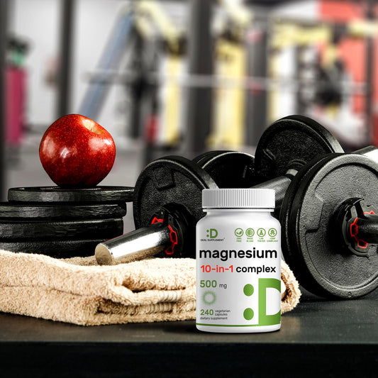 Two bottles of magnesium complex 500mg