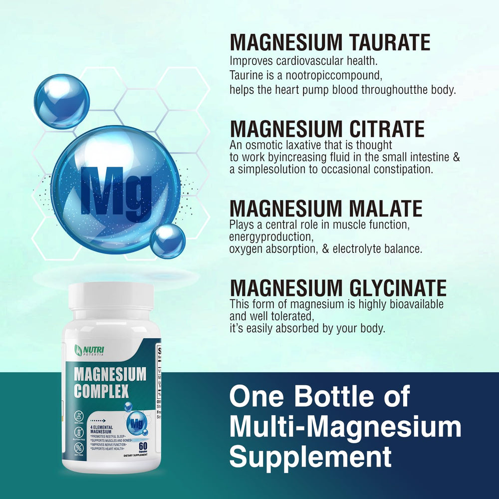Vitamin B6 included for enhanced absorption