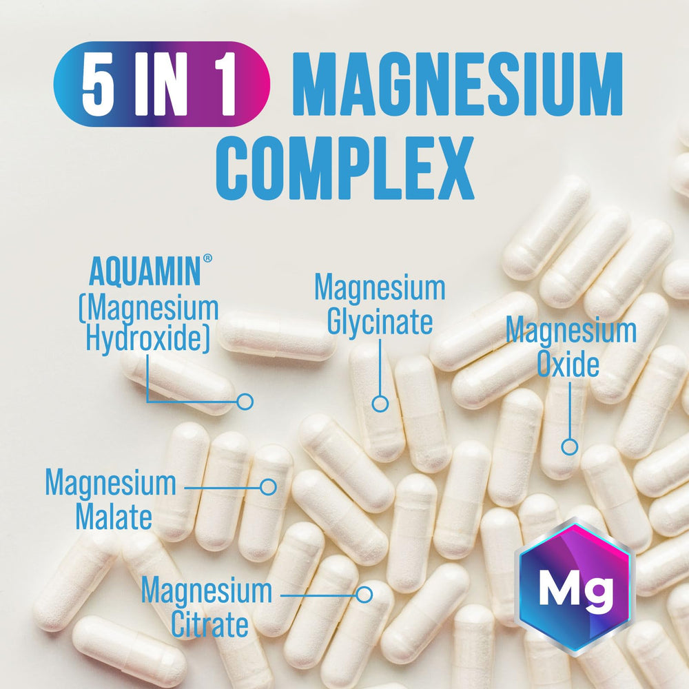 5-in-1 magnesium blend illustration