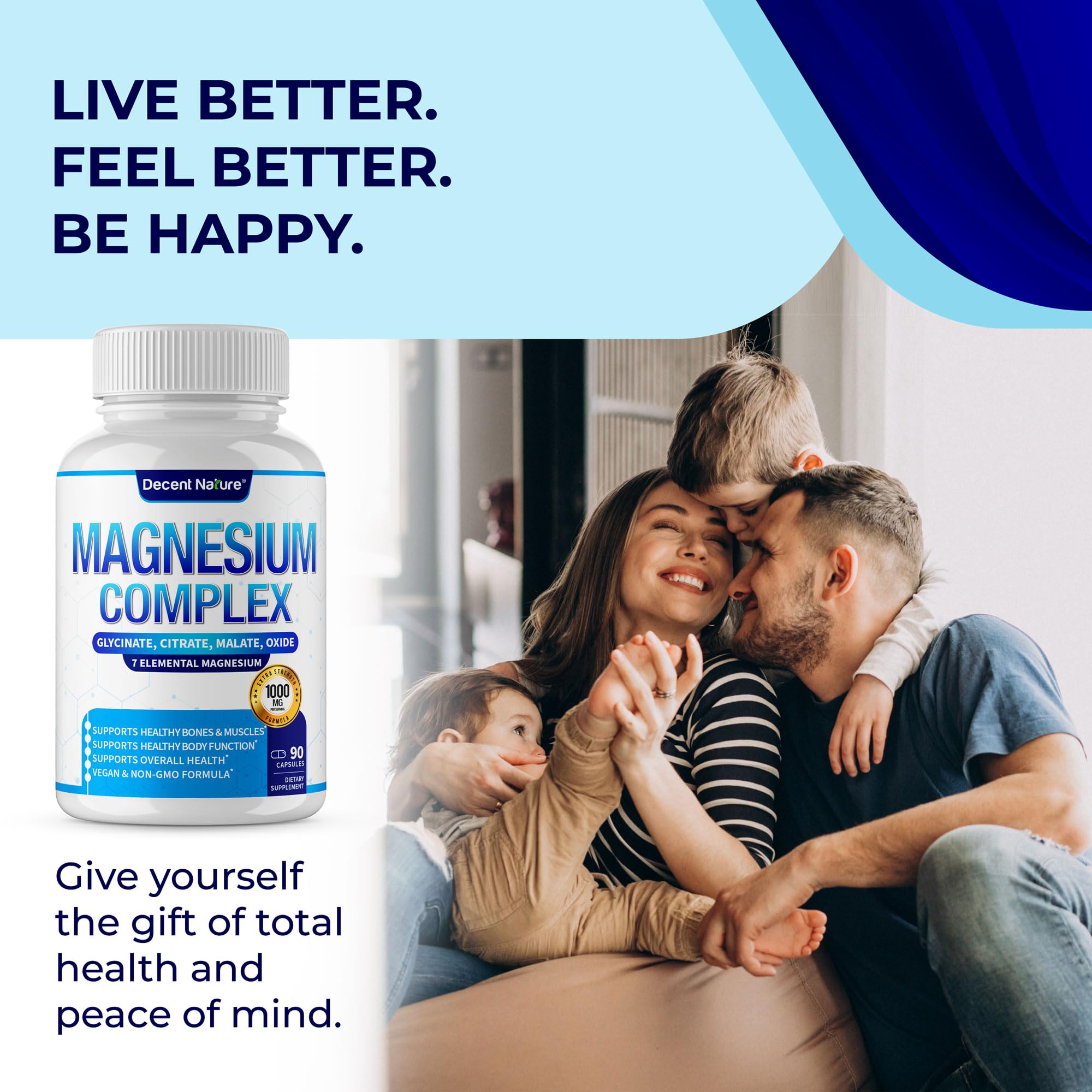 Lifestyle image of Magnesium Complex used in daily wellness routine