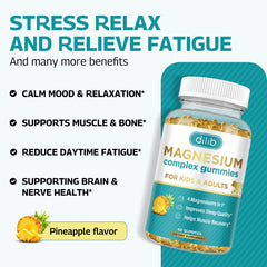 Graphic showing four magnesium forms in the True Magnesium blend