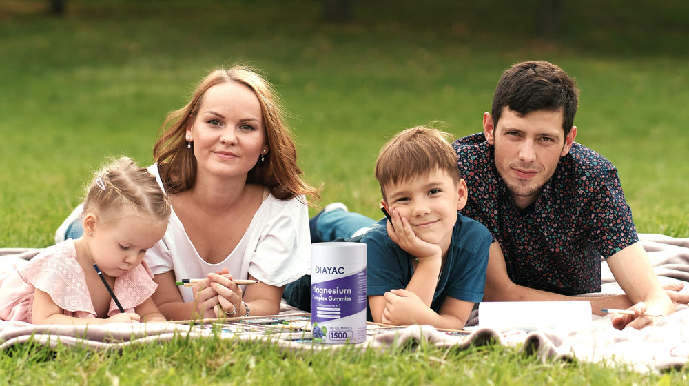 Nutrition facts and usage directions for Magnesium Complex Gummies