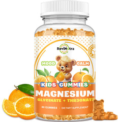 Magnesium Complex Gummies orange flavor 60-count packaging
