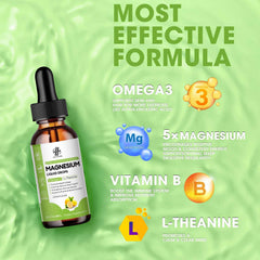 Bottle with ingredients list for magnesium complex