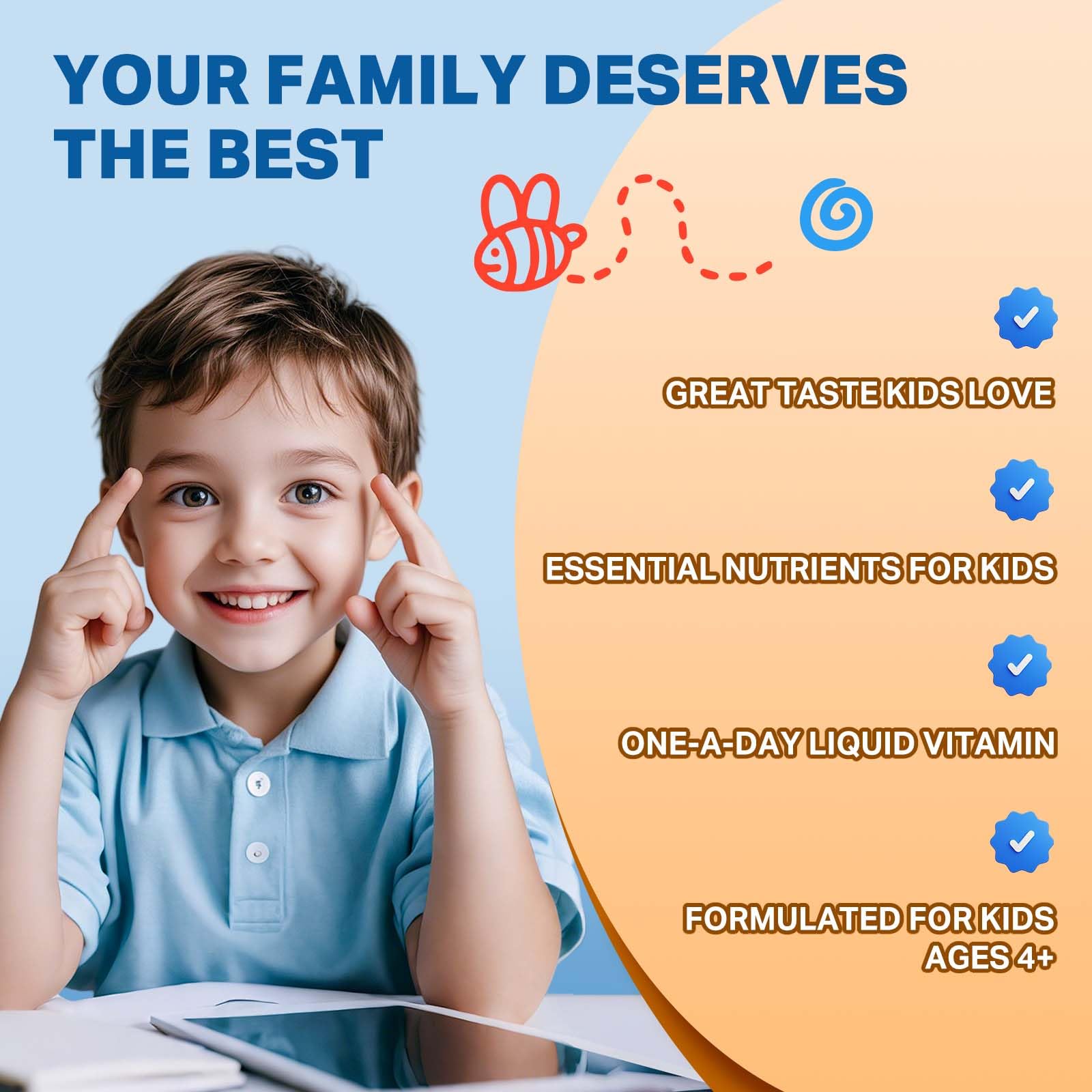 Ingredients list for Magnesium Drops for Kids