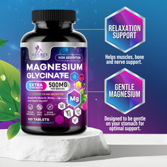 Packaging close-up of Magnesium Glycinate 250mg