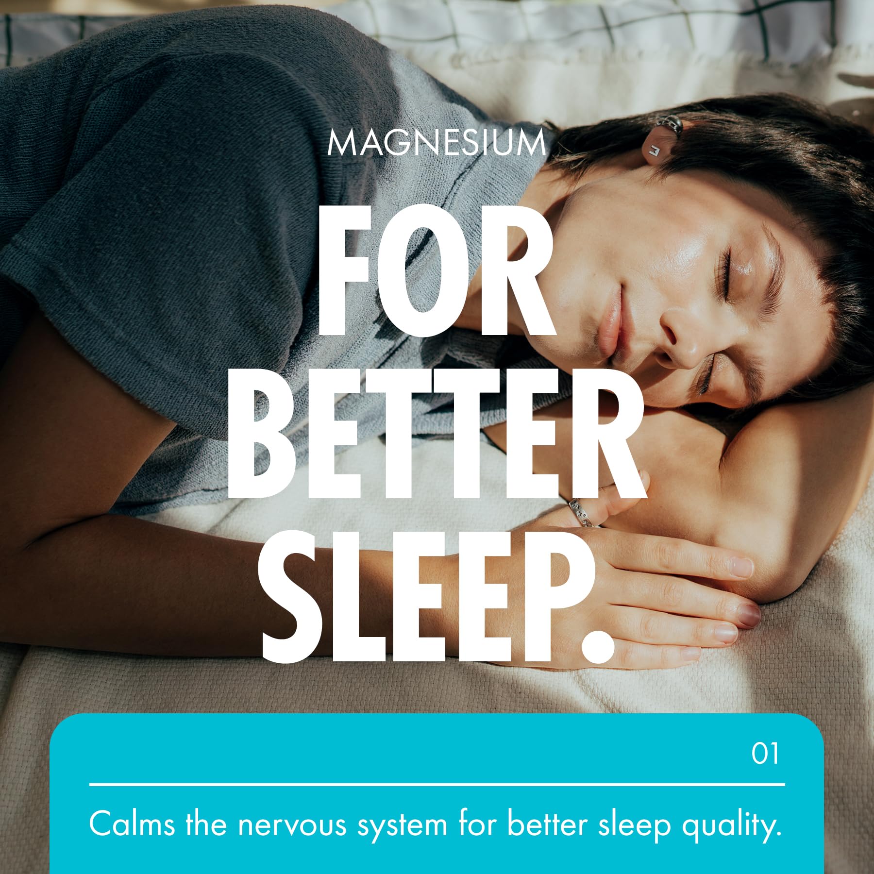 UK-made magnesium glycinate supplement packaging