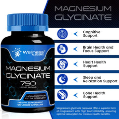 Shelf-ready product packaging for Glicinato de Magnesio 750mg
