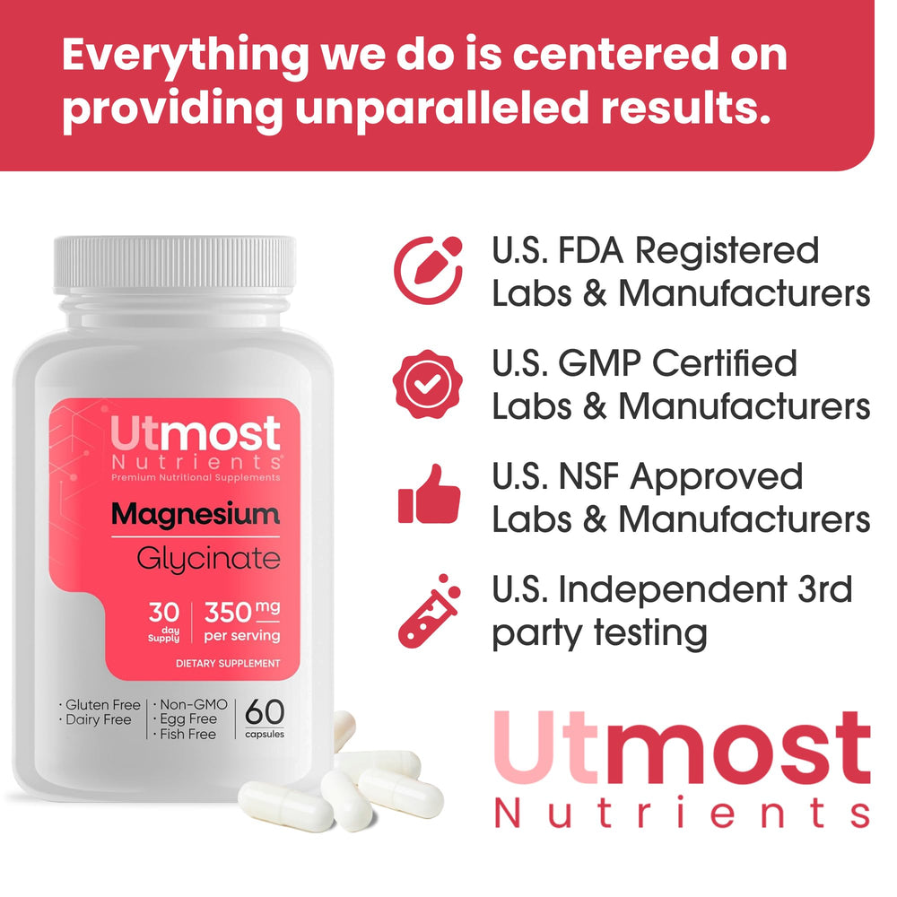 American-made, family-owned magnesium glycinate supplement