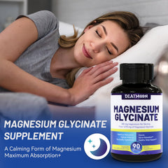 Supplement facts and ingredients for Magnesium Glycinate Capsules