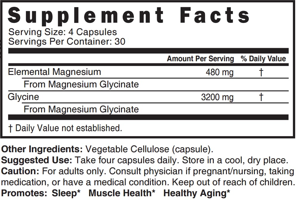 Graphic illustrating magnesium glycinate chelation for high absorption