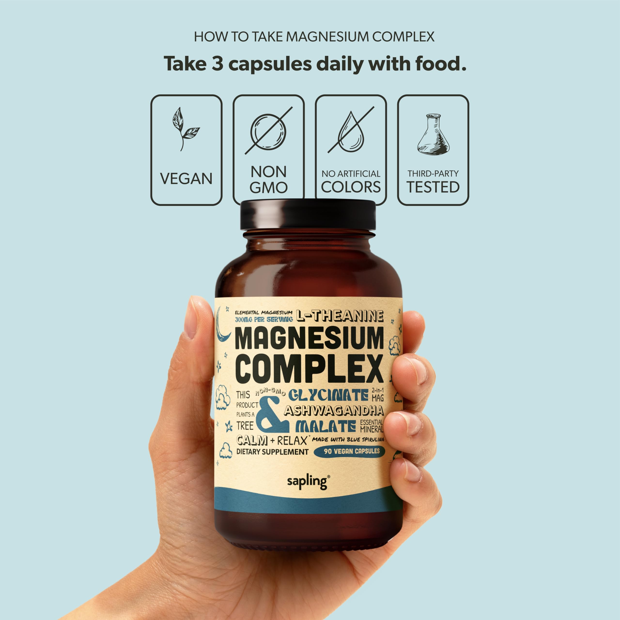 Ashwagandha and L-Theanine in the formula