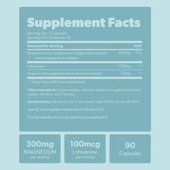 90 vegan capsules of Magnesium Glycinate Complex