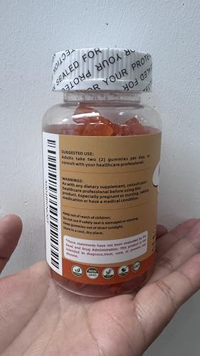 Supplement ingredients and label for Magnesium Glycinate Gummies