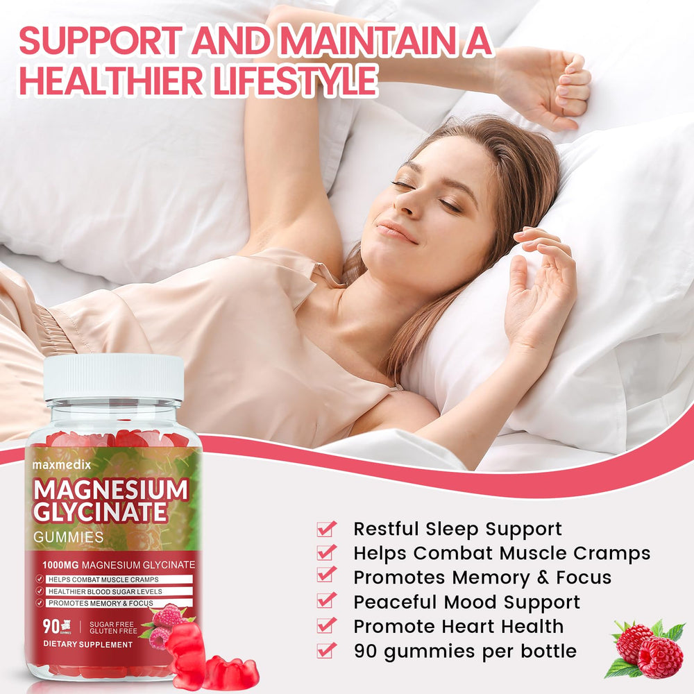 GMP compliant and lab-tested magnesium glycinate gummies