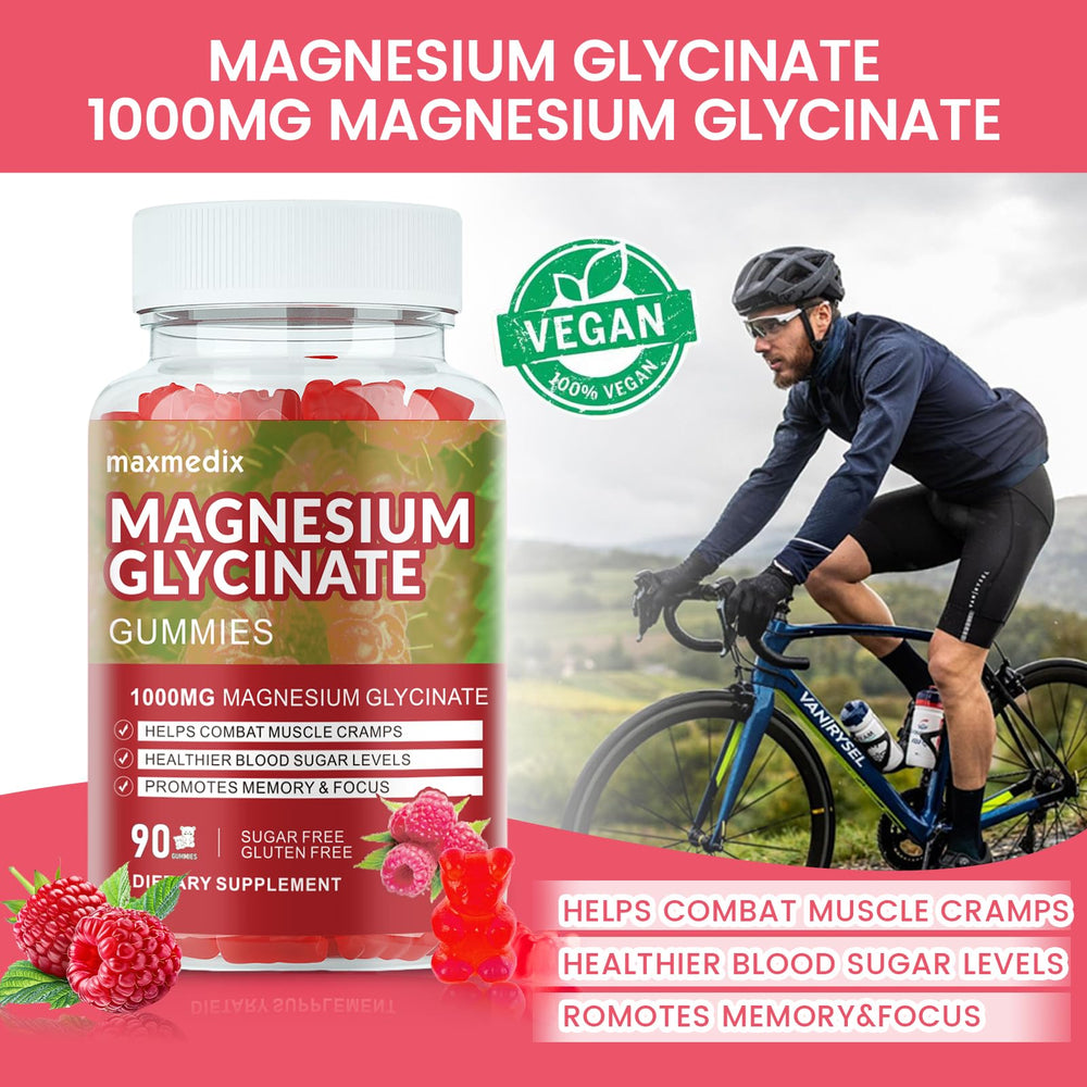 Serving size shows 1000mg magnesium per gummy