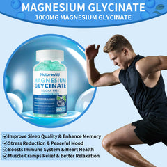 Two-pack box packaging for magnesium glycinate gummies
