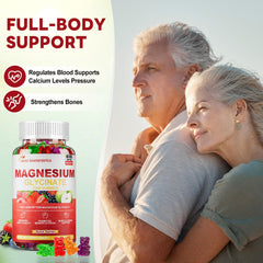 Vegan, sugar-free Magnesium Glycinate Gummies packaging