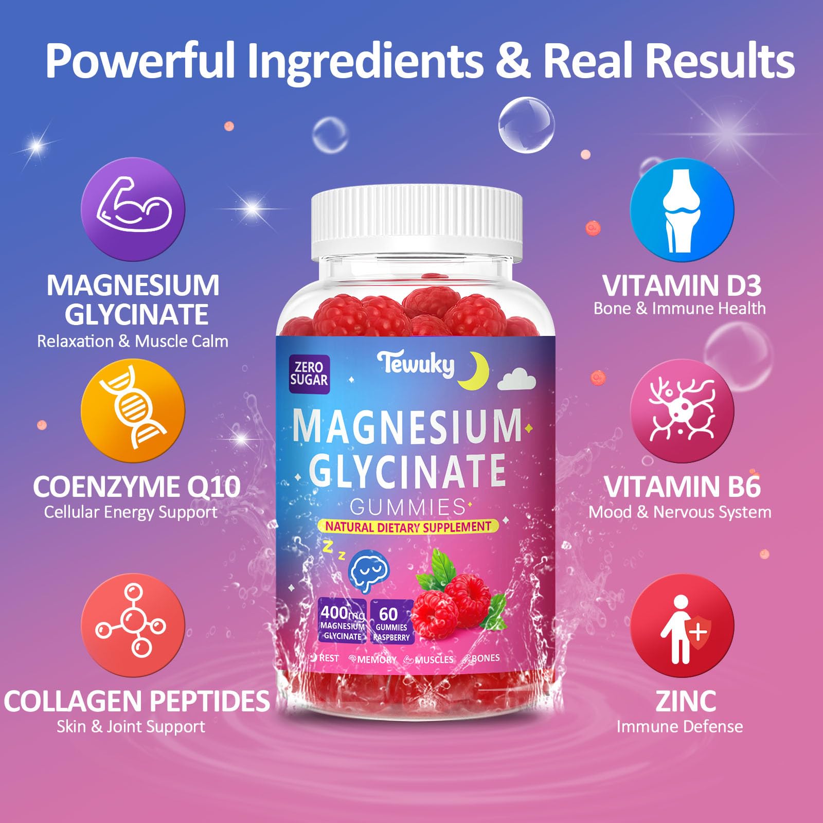 Lifestyle image suggesting sleep support with gummies