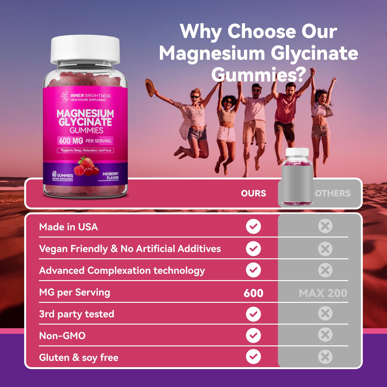 Advanced Complexation Technology used for magnesium glycinate