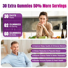 Dosage guide for Magnesium Glycinate Gummies 600mg