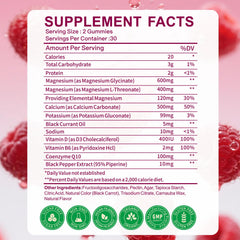 Gummies helping with muscle support and relaxation