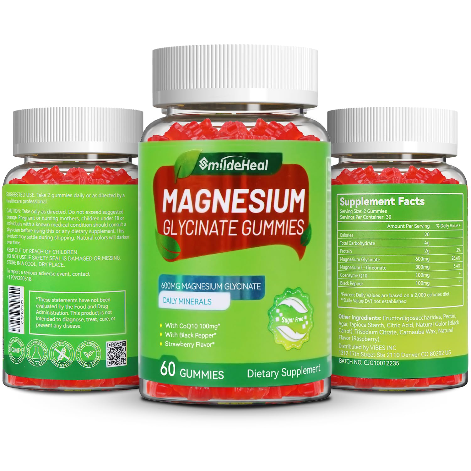 SmildeHeal packaging with GMP quality seal