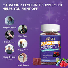 Gummies highlighting calcium and potassium minerals