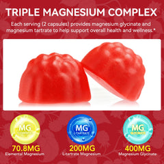Gummies supporting cardiovascular and skeletal wellness