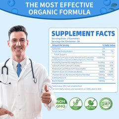Vitamins D and B6 with calcium and potassium in gummies