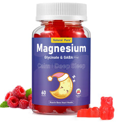 Box of Magnesium Glycinate Gummies with GABA and sleep support