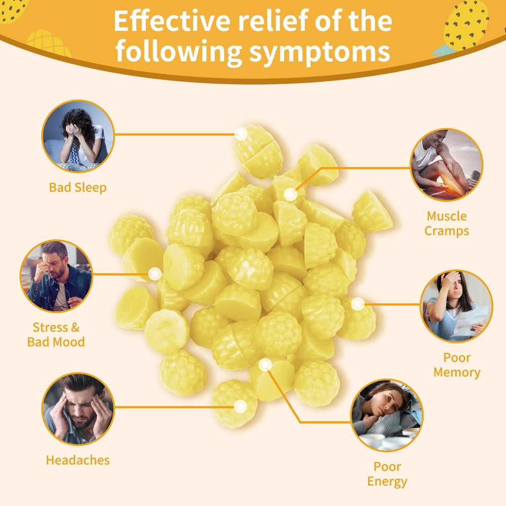 Ingredients panel with vitamin D, B6, CoQ10 and minerals